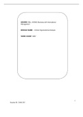 Critical Organizational Analysis- Case study on Marino beach hotel