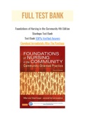 Foundations of Nursing in the Community 4th Edition Stanhope Test Bank