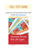 Journey Across the Life Span 6th Edition Polan Test Bank