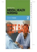 Womble Introductory Mental Health nursing 2nd edition donna womble test bank all chapters