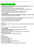 NURS 6501 Advanced Pathophysiology FINAL EXAM