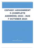CSP4801 Assignment 5 Curriculum Studies