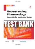 Understanding Pharmacology 2nd Edition Workman Test Bank ISBN:9781455739769 |100% A+ GRADED( ALL CHAPTERS COVERED)