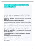 Stereochemistry Exam 2024&lowbar;2025 fully solved & updated