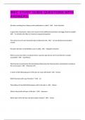 IBEC STUDY GUIDE QUESTIONS WITH ANSWERS&period;