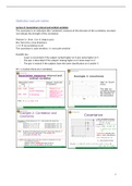 Lecture notes Statistics &lpar;EXAM 2&rpar;