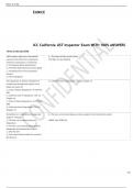 ICC California UST Inspector Exam WITH 100- CORRECT ANSWERS