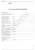 6&period; Transformers WITH 100- SURE ANSWERS