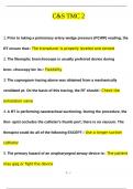 C&S TMC 2 QUESTIONS AND ANSWERS &lpar;2024&sol;2025&rpar; &lpar;VERIFIED ANSWERS&rpar;