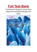 Introductory Chemistry Atoms First Approach 2nd Edition Burdge Test Bank
