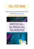 Medical Surgical Nursing 2nd Edition Hoffman Test Bank