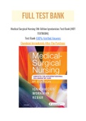 Medical Surgical Nursing 9th Edition Ignatavicius Test Bank (NOT TEXTBOOK)