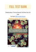 Pathophysiology: A Practical Approach 3rd Edition Story Test Bank