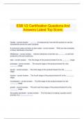   ESB V2 Certification Questions And Answers Latest Top Score&period;