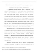NURS 4220 WEEK 6 DISCUSSION&comma; Leadership Competencies in Nursing and Healthcare