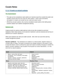 A* Grade A-Level AQA Geography Detailed Revision Notes - Coasts Module
