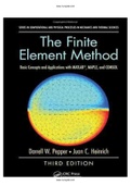 Finite Element Method Basic Concepts and Applications with MATLAB MAPLE and COMSOL 3rd Edition Pepper Solutions Manual