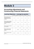 Module 3 Accounting Adjustments and Constructing Financial Statements