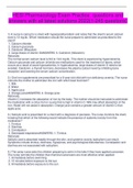 HESI Pharmacology Exam Practice questions and answers with all latest solutions 2022
