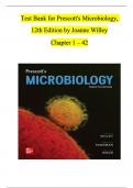 Test Bank for Prescott's Microbiology 12th Edition by Joanne Willey ISBN NO&colon; 9781264088393&comma; Chapter 1-42 Complete Guide&period;