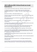 2024 California DMV Written Permit test Actual Exam &lpar;test 2&rpar;&period;