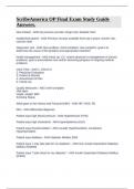 ScribeAmerica OP Final Exam Study Guide Answers&period;