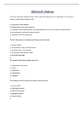 HRM 6635 Midterm Exam Questions &vert;Answered&vert; Complete&vert; 2022&vert;