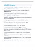 HBI  EXAM 2025&sol;2026 COMPILED PACKAGE DEAL GRADED A&plus;