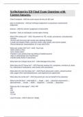 ScribeAmerica ED Final Exam Questions with Correct Answers&period;