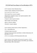 PCM III Final Exam &lpar;Based on Exam Breakdown PPT&rpar;