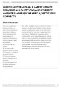NUR212 MIDTERM EXAM 2 LATEST UPDATE 2024&sol;2025 ALL QUESTIONS AND CORRECT ANSWERS &vert;ALREADY GRADED A&sol; GET IT 100&percnt; CORRECT&excl;&excl;