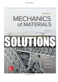 Mechanics of Materials 8th Edition Beer Solutions