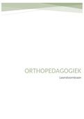 Samenvatting  Orthopedagogiek: leerstoornissen (P0l40a)