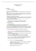 Samenvatting Algemene psychologie Hoofdstuk 1&comma; ISBN&colon; 9789463441902  Algemene Psychologie