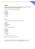 portage Learning &sol; BIOD 151 &sol; All Exams Answer Key Updated