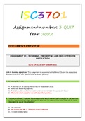 ISC3701 ASSIGNMENT 3 MCQ 2022