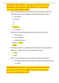 PHARMACOLO MSN571 Question Bank Pharm Exam Questions And Answers Best Rated A&plus; Guaranteed Success Latest Update 2022