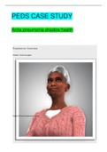 NUR 602>>PEDS CASE STUDY Anita pneumonia shadow health&lpar;COMPLETE GUIDE&rpar;