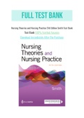 Nursing Theories and Nursing Practice 5th Edition Smith Test Bank