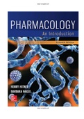 Pharmacology An Introduction 7th Edition Hitner Test Bank ISBN:9781259718564 |Complete Guide A+