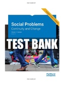 Social Problems Continuity and Change 2nd Edition Barkan Test Bank ISBN:978-1453392157|Complete Guide A+