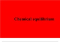 chemical equilibrium and law of mass action