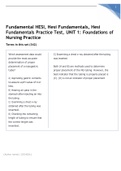 Fundamental HESI&comma; Hesi Fundamentals&comma; Hesi Fundamentals Practice Test&comma; 