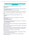 JKO SERE POST-TEST EXAM &lpar;100&percnt; SCORED QUESTIONS&rpar; NEW  UPDATE SEP 2022