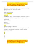 Chamberlain NR507 questions And Answers Latest Update 2022&sol;2023 guaranteed success&period;RATED A&plus;