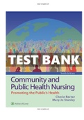 TEST BANK For COMMUNITY AND PUBLIC HEALTH NURSING 10TH EDITION By RECTOR ISBN-13: 9781975123048