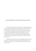Principles of Business and Economics 1 - Michael Porter essay - GRADE 8.5
