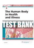 Herlihy&colon; The Human Body in Health and Illness&comma; 6th Edition Test Bank &lpar;Chapter 1-27&rpar;