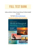 LeMone and Burke’s Medical-Surgical Nursing 7th Edition Bauldoff Test Bank