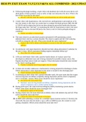 HESI REVIEW QBANK &vert; HESI PN EXIT EXAM V1&comma;V2&comma;V3&comma;V4&comma; V5 &V6 ALL COMBINED - 2022 UPDATE